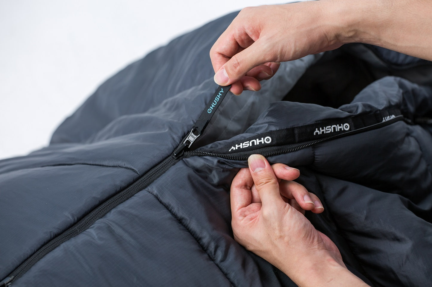 「予約商品」HUSKY(ハスキー) Anapurna (アナプルナ)撥水加工 -28°C マミー型 シェラフ 寝袋