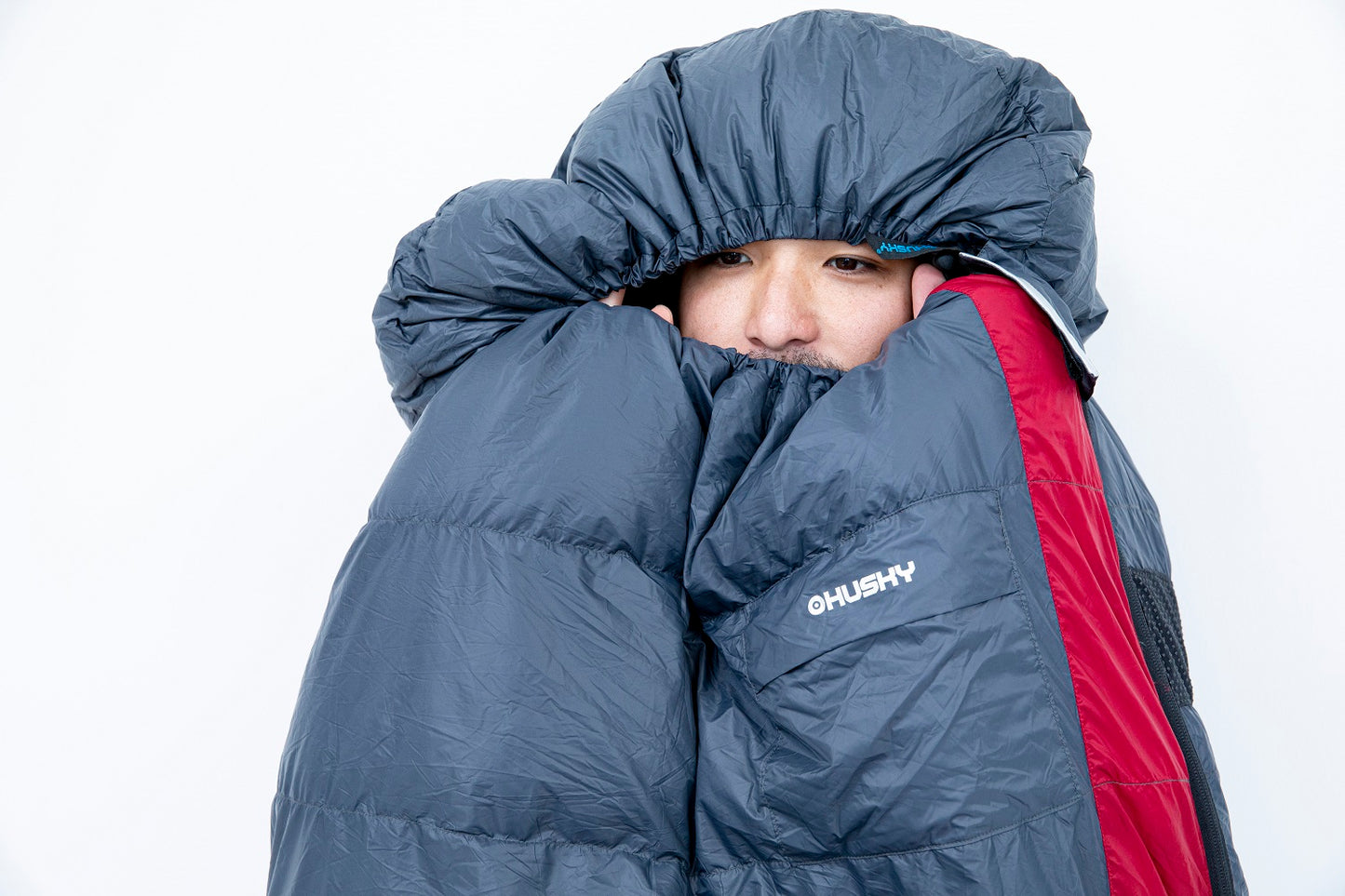 「予約商品」HUSKY(ハスキー) Drumy (ドラム) -10°C 封筒型 グースダウン シェラフ 寝袋